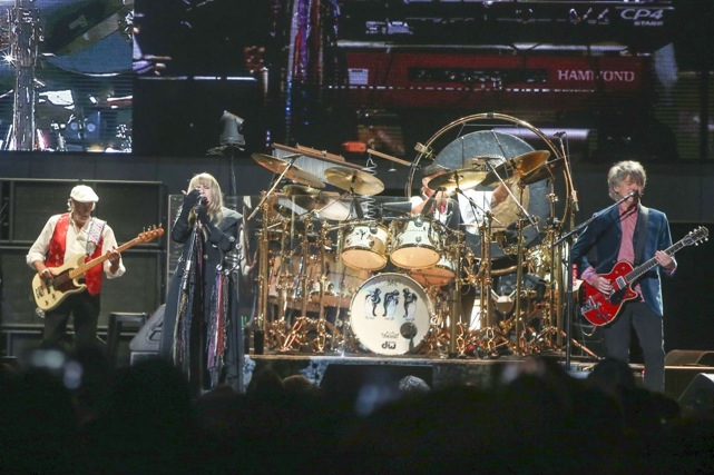 The new look Fleetwood Mac take the stage in Tulsa.