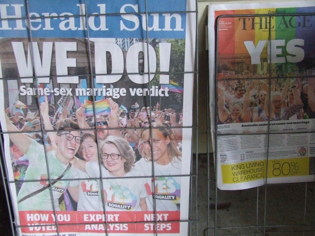 Kalorama General Store-News Headlines-A Great Day to be an Australian -a huge YES win